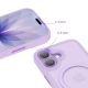 4. Tech-Protect MagMat MagSafe Case for iPhone 17 - Purple