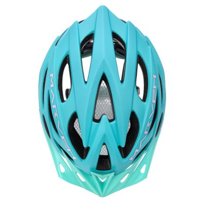 29. Meteor Marven pink/mint bicycle helmet