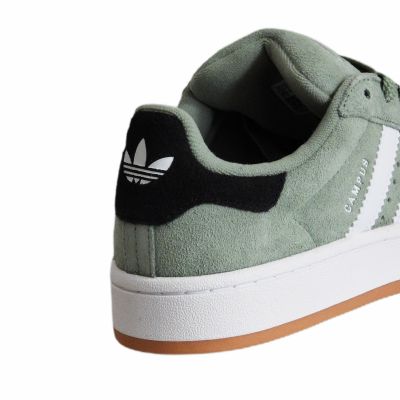 9. Adidas Campus 00s Silver Green/Cloud White Women's Youth Sports Shoes - JI0283