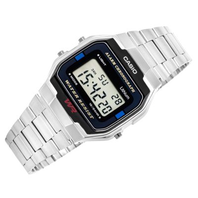 10. CASIO A163WA-1QES Unisex Watch + BOX