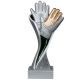 Biemans goalkeeper gloves statuette