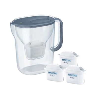 Brita Style Essential filter jug + 3 MaxtraPro PP cartridges (dark blue)