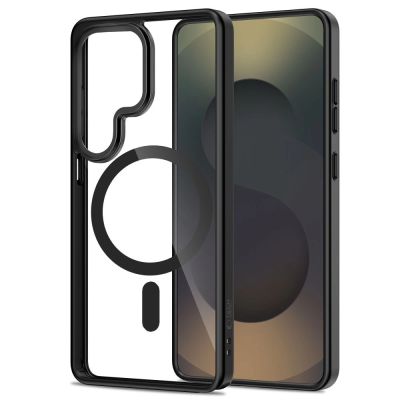 2. Tech-Protect Magmat MagSafe Case for Samsung Galaxy S26 Ultra - Transparent Black