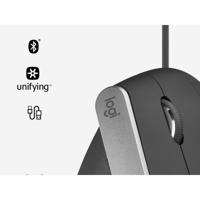 4. Logitech MX 910-005448 Mouse (Optical; 4000 DPI; Black)