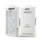 8. DKNY Liquid Glitter Multilogo case for iPhone 15 Pro Max - white