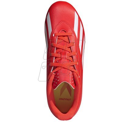 3. Adidas X Crazyfast Club FxG Jr IF0720 football shoes