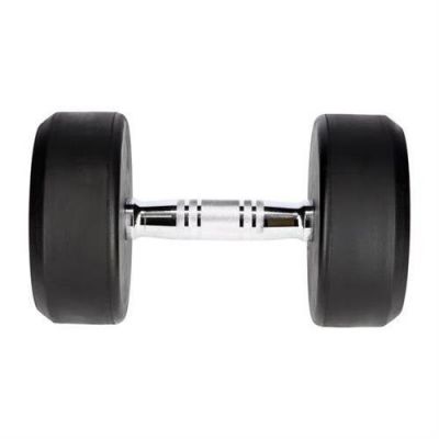 2. Rubber-coated dumbbell 14kg HMS HG PRO 14