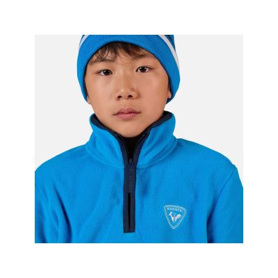 4. ROSSIGNOL Jr Strawpile Fleece Hz Blue Children's Sweatshirt