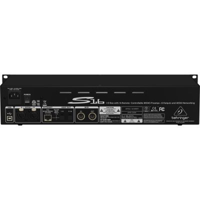 6. Behringer Digital Snake S16 audio module