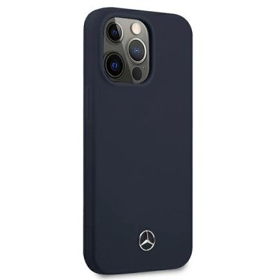 4. Mercedes MEHCP13LSILNA iPhone 13 Pro / 13 6,1" granatowy/navy hardcase Silicone Line