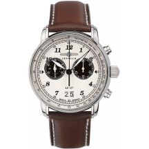 Men's Watch ZEPPELIN Graf Chronograph LZ 127 + BOX