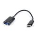 GEMBIRD USB TYPE-C MALE TO USB A FEMALE OTG ADAPTER, 20CM
