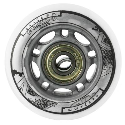 11. PU 64x24 82A WHITE (4 pcs.) + ABEC-7 (8 pcs.) NILS EXTREME SET