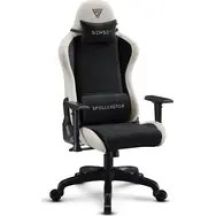 SENSE7 Spellcaster FUKU PU Armchair Black and Beige