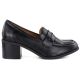 2. Women's black high-heeled lords shoes M.Daszyński MR2201D-3A