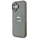 2. Karl Lagerfeld IML Metal Karl Head MagSafe iPhone 16 Case - Black