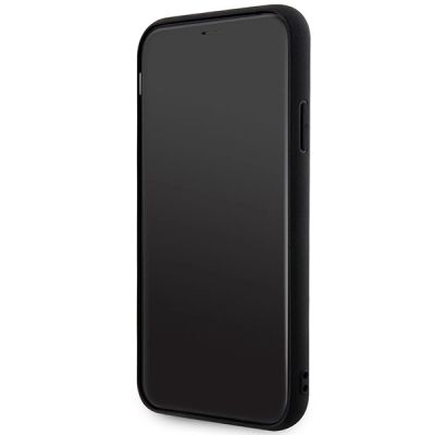 5. Karl Lagerfeld KLHCN613DRKNK iPhone 11 / Xr 6.1" black/black hardcase Rubber Karl Head 3D
