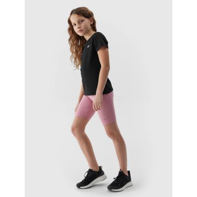 2. Girls' 4F Junior knitted cycling leggings