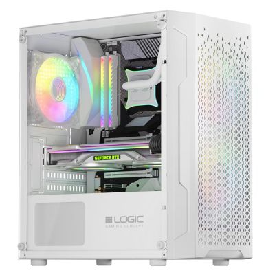 2. LOGIC ARAMIS ARGB MINI PC CASE USB 3.0