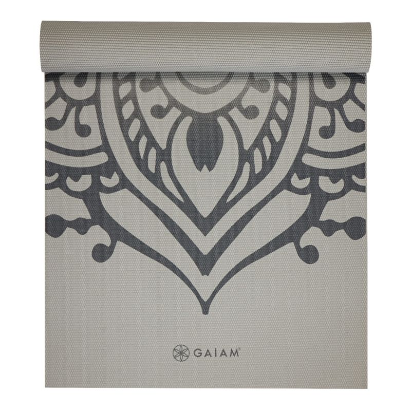 5. Gaiam Sustained Sundial Layers 5mm Yoga Mat 65737