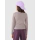 3. Longsleeve slim smooth girls 4F 4FJRSS25TLONF505-83S