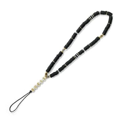 2. Guess pendant GUSTPEARK Phone Strap black/black Heishi Beads