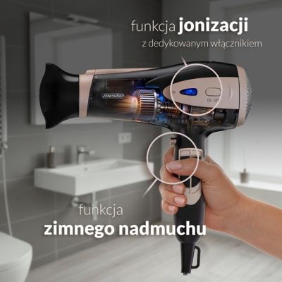 7. MESKO MS 2287 hair dryer