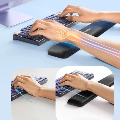 4. Ugreen LP699 Ergonomic Keyboard Pad - Black