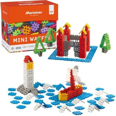 4. Marioinex Mini Waffle building blocks, 200 pieces