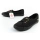 8. Lee Cooper shoes women's sneakers sporty black slip-on ballet flats