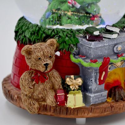 3. LED SNOW GLOBE WITH MUSIC, 8 MELODIES, 16.5 × 13 × 12 CM, CHRISTMAS TREE