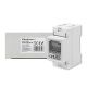 QOLTEC SINGLE-PHASE ENERGY CONSUMPTION METER FOR DIN RAIL | 230V | LCD | 2P