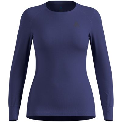 Odlo BL TOP crew neck s/s ACTIVE WARM long sleeve thermal underwear size M Blue