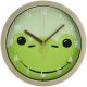 KIDS ANIMAL WALL CLOCK 20 CM FROG