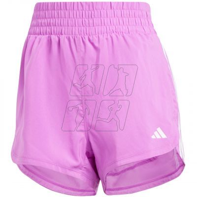 adidas Pacer Training 3-Stripes Woven High Rise shorts W IX1079