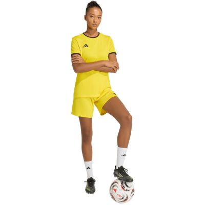 6. adidas Entrada 26 Jersey Women's T-Shirt Yellow JZ2493