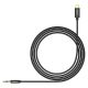 6. Baseus stereo audio cable AUX 3.5 mm mini jack - USB Type C for tablet phone 120cm black (CAM01-01)