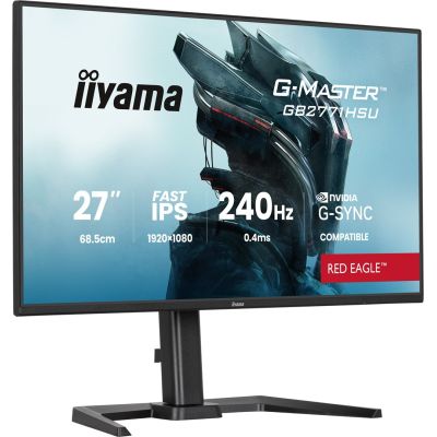 4. Flat screen iiyama G-Master GB2771HSU-B1 27" Fast-IP