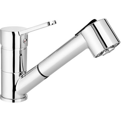 Kitchen tap with pull-out spout