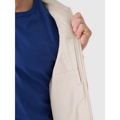 2. Men's down vest with stand-up collar 4F 4FRAW24TVESM171-12S