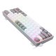 6. REDRAGON K617-RGB Fizz RGB White/Grey USB Keyboard Gray, White