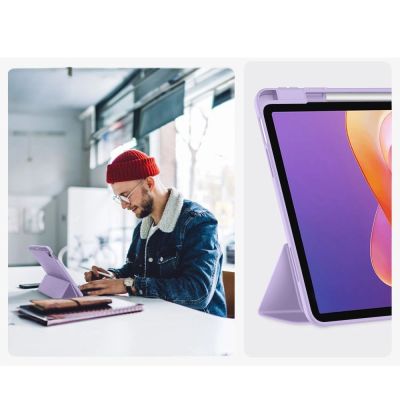 9. Tech-Protect SmartCase Pen case for Xiaomi Redmi Pad 2 11.0 - purple