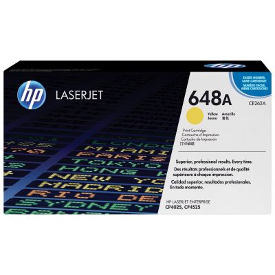 110. HP 648A original yellow LaserJet toner cartridge