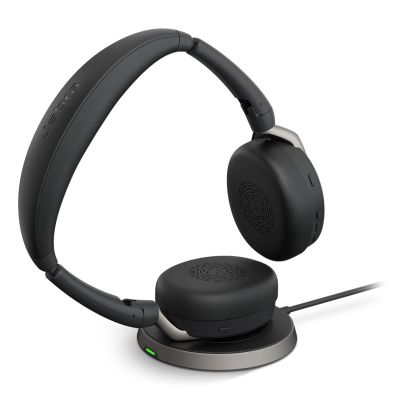 4. Jabra Evolve2 65 Flex Link380c UC Stereo Over-Ear Headphones