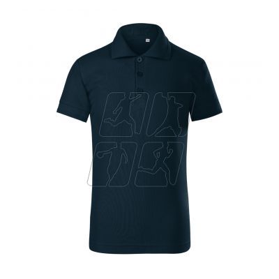 2. Malfini Pique Polo Free Jr polo shirt MLI-F2202 navy blue