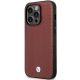 2. Case BMW BMHCP14X22RFGR iPhone 14 Pro Max 6.7" Burgundy/burgundy Leather Diamond Pattern