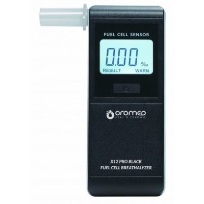 2. OroMed X12 PRO BLACK Breathalyzer