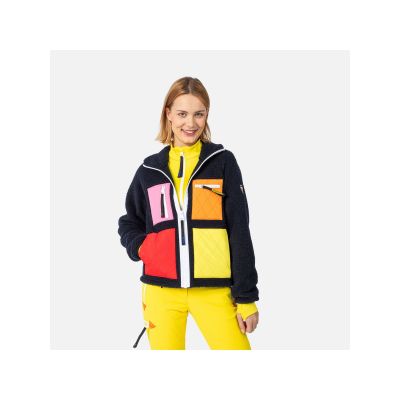 Rossignol W On Air Fleece Jkt Blue Sweatshirt