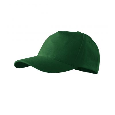 Unisex 5P Cap (Bottle Green)
