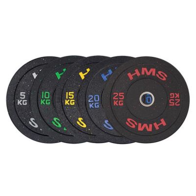 4. HMS BUMPER GREEN Olympic Plate 10 kg HTBR10 